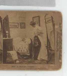 A Midnight Prowler Comic Griffith Stereoview - Picture 1 of 2