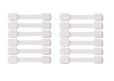 Child Safety Cupboard Locks 12 Pcs Baby Proofing Kit Adjustable, Easy to Install