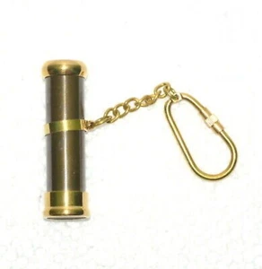 Polish finish Vintage Style Brass Key Chain Maritime Kaleidoscope - Picture 1 of 3