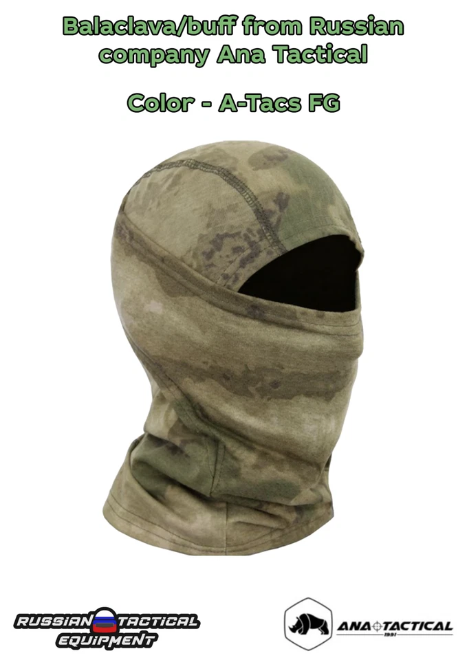 Balaclava/Buff da empresa russa Ana Tactical - Imagem 1 de 1