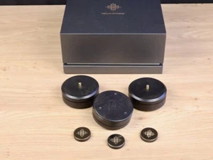Dalby Audio Design D7-GE90 Gabon Ebony highend end audio Isolation Feet (set ... - Photo 1/2