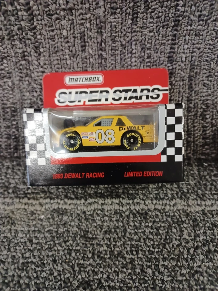 1:64th Scale #8 Dewalt Diecast Car By Matchbox - Image 1 of 1