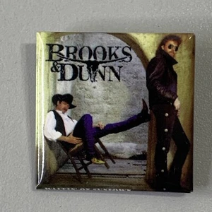 Brooks & Dunn Country Musik Pinback Button 1-1/2" Waitin On Sundown - Bild 1 von 3