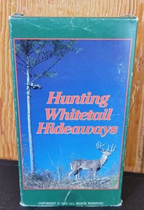 Rare Vtg VHS Hunting Videos Hunting Whitetail Hideaways Bob Margaret Hice - Picture 1 of 4
