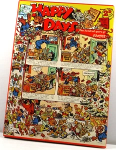 Happy Days by Dennis Gifford A Century of Comics 1975 Picture History book VGC - Picture 1 of 14