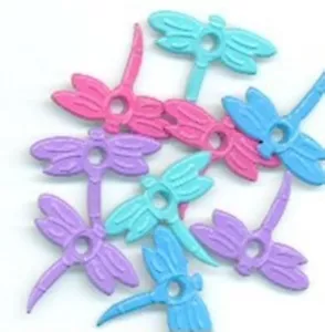 Bright DRAGONFLY 1/8" QUICKLETS Eyelets Spring Bugs Scrapbooking Card Making - Picture 1 of 1