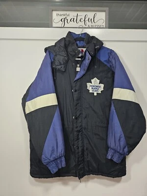 Chaqueta de Colección Chalk Line Toronto Maple Leafs Puffer Forrada Hombres L Foto 1 de 4
