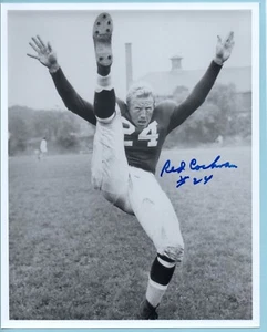 AUTOGRAPHED 8x10 B&W Photo of Red Cochran - Green Bay Packers VInce Lombardi - Picture 1 of 1