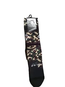 PKWY By Dwayne Wade 2 Pack Men's Clipped Crew Socks Size Large 6-12 - Picture 1 of 1