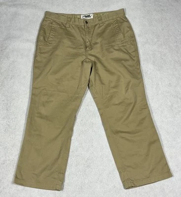 Pantalón Mountain Khakis Algodón Lona Corte Bota Calce Relajado Para Hombre Talla 38x30 Foto 1 de 4