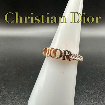 Anillo Dior CD Logo Diorevolution Joyería Auténtica Usado Japón Foto 1 de 4