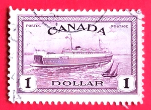 Canada Stamp # 273 "Train Ferry PEI" Used - Picture 1 of 1