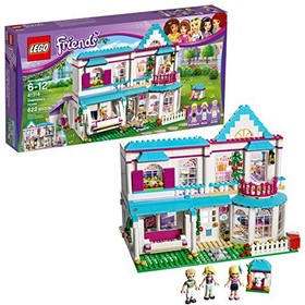 LEGO Friends Stephanie's House 41314 Build and Play Toy House with Mini Dolls, D
