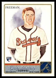 2011 Topps Allen & Ginter Rookie Freddie Freeman #198 - Picture 1 of 2