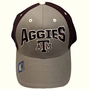 Cappello Berretto Texas A&M Aggies Nuovo Regolabile Baseball Abbigliamento Sportivo Tempo Libero - Foto 1 di 4