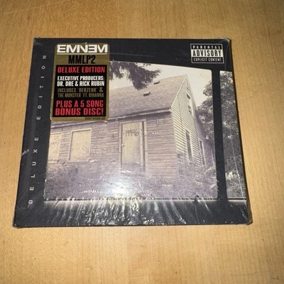 Eminem The Marshall Mathers MMLP2 Deluxe Edition Sealed Promo Sticker New - Image 1 of 4