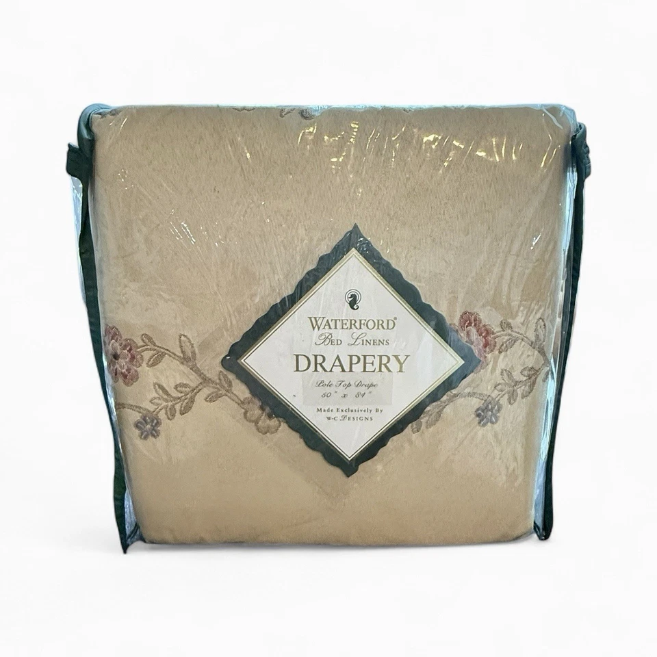 "NUEVO WATERFORD MEADOW FLOR CORTINA POSTE CORTINA SUPERIOR 50"" por 84""" Foto 1 de 2