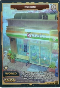 Vcard Awakened Worlds 1st Edition Konbini - World - Holo - Picture 1 of 1