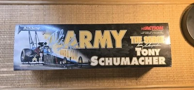 Tony Schumacher The Sarge Army 2001 1:24 Top Fuel Dragster Die Cast Car Foto 1 de 4