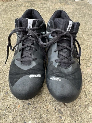 Guardian Baseball Cleats Youth Boys and Girls 5 Big Kid, Black/Grey/White - Image 1 of 4