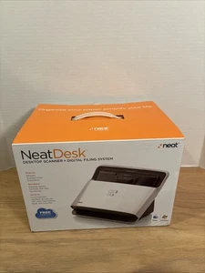 NeatDesk Desktop Scanner + Digital Filing System -Red – Mac & Windows Compatible - Picture 1 of 8