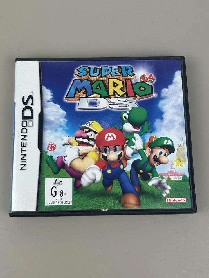 Super Mario 64 DS (Nintendo DS, 2004) Game Complete With Manual PAL - Image 1 of 4