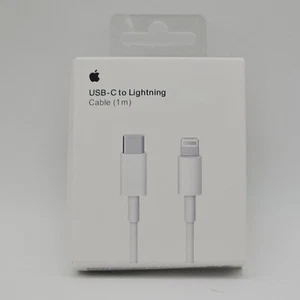Apple MQGJ2ZM/A 1m USB-C to Lightning Cable - White - Picture 1 of 5