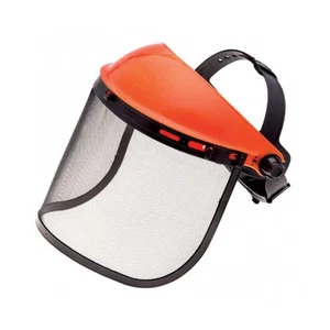 Maschera protettiva in rete per decespugliatore regolabile con cupolino - Imagen 1 de 1