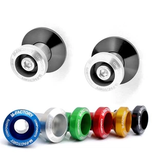 Silver SPMF 8MM Swingarm Stand Spools For Suzuki GSX 1300 R 21 22 23 -MC - Picture 1 of 4