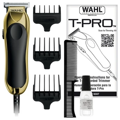 Wahl Clipper T-Pro Corded Trimmer - Trim, Detail, Fade,Outline and Shave for Men - Image 1 of 4