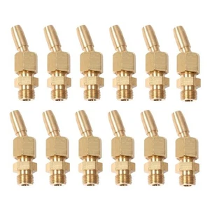 12Pcs 1/8inch Brass Gushing Sprays Water Fountain Nozzles Universal Water2367 - Picture 1 of 6