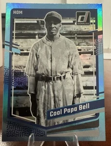 2023 COOL PAPA BELL DONRUSS CAROLINA BLUE HOLO (HOMESTEAD) - Picture 1 of 2