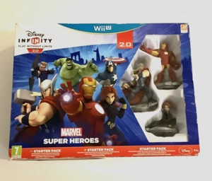 Nintendo Wii U Disney Infinity 2.0 Marvel Super Heroes Starter Pack - Picture 1 of 7