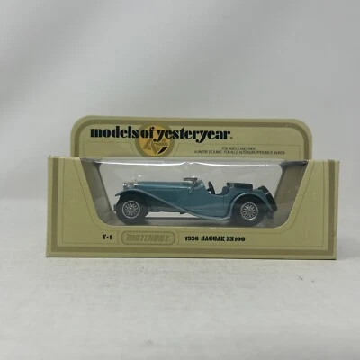 Matchbox Models Of Yesteryear Y-1 - 1936 Jaguar  SS 100 - Image 1 of 4