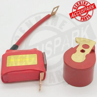 For Lucas 23D4, 25D4 Electronic condenser and AccuSpark red rotor - Image 1 of 4