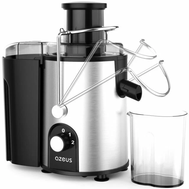 AZEUS Juice Extractor with 163 Cutting Blades - Black (EJ01C)