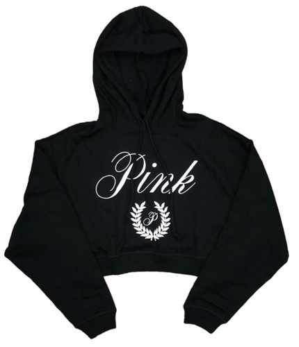 UNDERCOVER FELPA CON CAPPUCCIO VICTORIA'S SECRET ROSA PER TUTTI I GIORNI IN PILE TAGLIATA XS S M L XL XXL