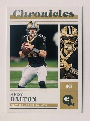 ANDY DALTON 2022 Panini Chronicles Base #27 New Orleans Saints - Image 1 of 2