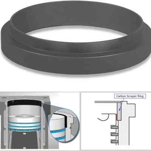 Carbon Scraper Tool W470589021400 for Detroit Piston Ring Compressor Installer - Picture 1 of 7