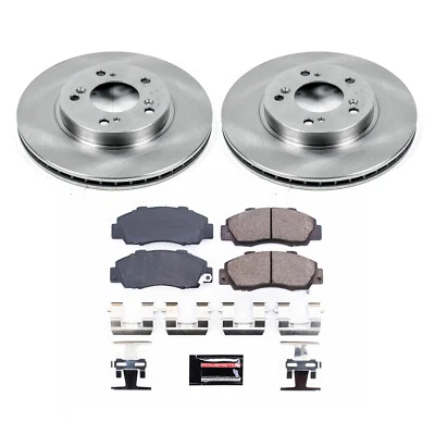 PowerStop Disc Brake Kit Front - Fits Acura Integra 1997-2001, Acura Legend 1991 - Image 1 of 4