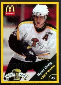 2000-01 Brandon Wheat Kings #3 Ryan Craig - Picture 1 of 1