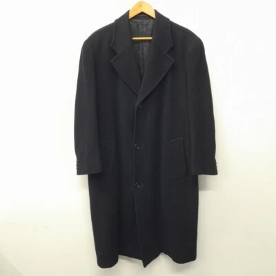 Jaegar Coat Size 50 Large Mens Navy Blue 100% Wool Casual - Image 1 of 4