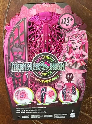 Muñeca Monster High 22 piezas Skulltimate Secrets 11" DRACULAURA (2024, Mattel) Foto 1 de 3