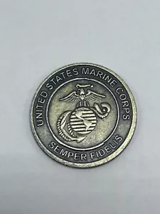 US Marine Corps USMC Semper Fidelis Toys for Tots Coin Token FREE Shipping - Picture 1 of 6