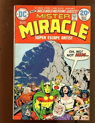Mister Miracle #18 - Jack Kirby Art! (4.0) 1974 - Image 1 of 2