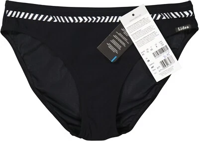 NEU! Lidea Damen Bikini Slip schwarz-weiß Gr. 38 - Bild 1 von 2