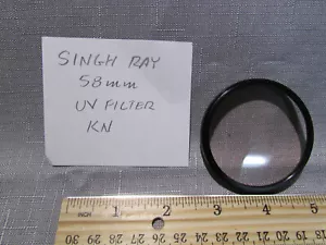 Singh-Ray 58mm UV KN Filter Kodachrome Used - Picture 1 of 1