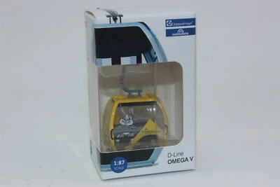 Jägerndorfer 82556 Omega V Planai Hopsiland Gondola 1:87 H0 NEW in OVP Cable Car - Image 1 of 4