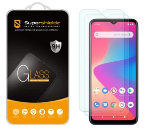 [2-Pack] Supershieldz Tempered Glass Screen Protector for BLU V81 - Picture 1 of 5