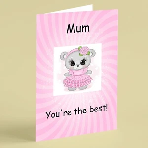 Mum you're the best birthday card - Picture 1 of 1